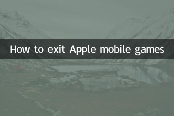 So beenden Sie Apple-Mobilspiele
