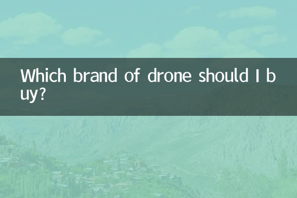 Qual marca de drone devo comprar?