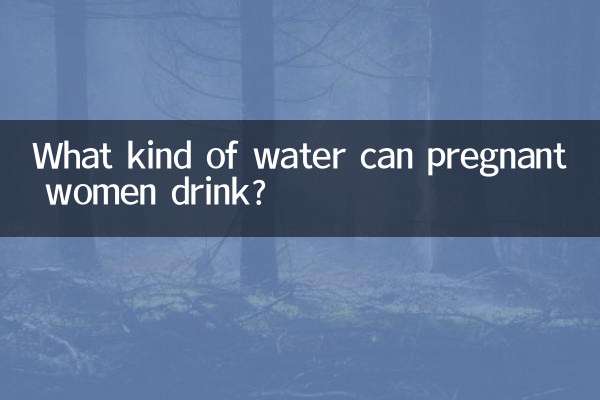 गर्भवती महिलाएं किस प्रकार का पानी पी सकती हैं?