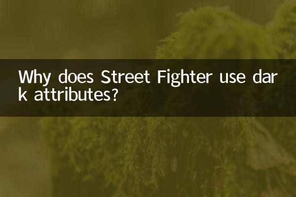 स्ट्रीट फाइटर डार्क विशेषताओं का उपयोग क्यों करता है?
