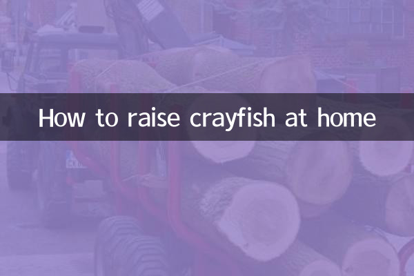 How to raise crayfish at home