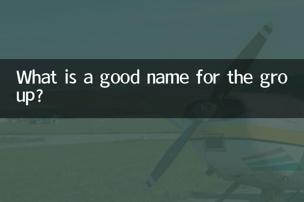 What is a good name for the group?
