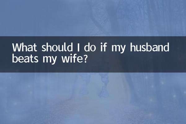 O que devo fazer se meu marido bater em minha esposa?