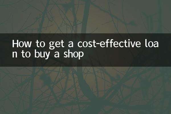 दुकान खरीदने के लिए लागत प्रभावी ऋण कैसे प्राप्त करें