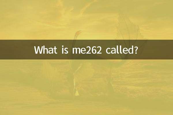 ماذا يسمى me262؟