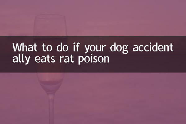 अगर आपका कुत्ता गलती से चूहे मारने वाली दवा खा ले तो क्या करें