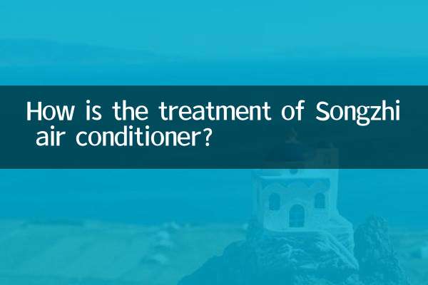 Songzhi 에어컨의 치료는 어떻게 되나요?