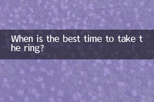 رنگ لینے کا بہترین وقت کب ہے؟