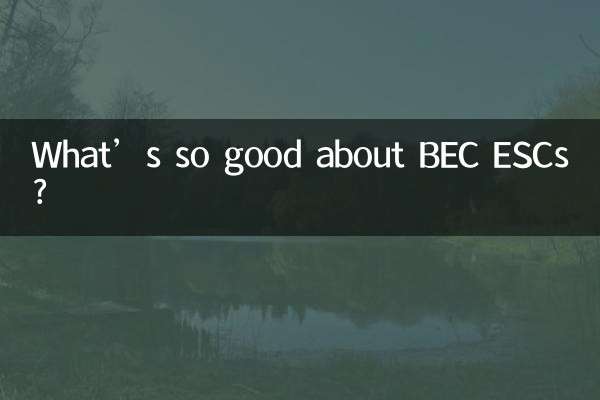 Cosa c’è di così buono negli ESC BEC?