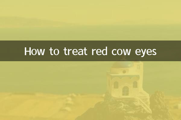 Wie behandelt man rote Kuhaugen?