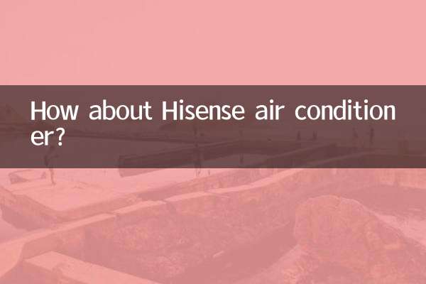 Wie wäre es mit einer Hisense-Klimaanlage?