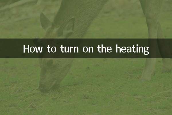 Como ligar o aquecimento