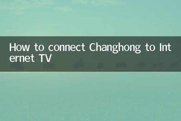 So verbinden Sie Changhong mit Internet-TV
