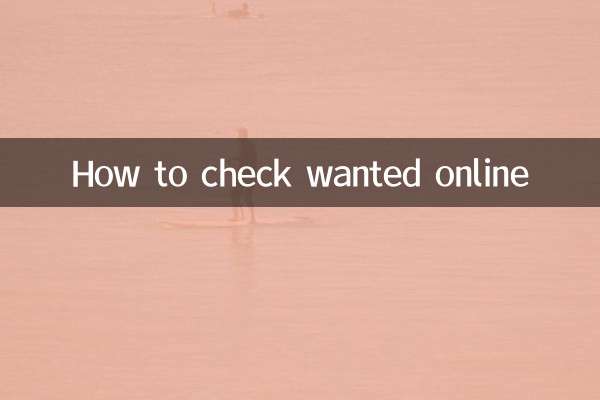 So überprüfen Sie die gesuchte Person online