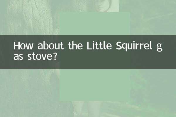 Wie wäre es mit dem Little Squirrel Gasherd?