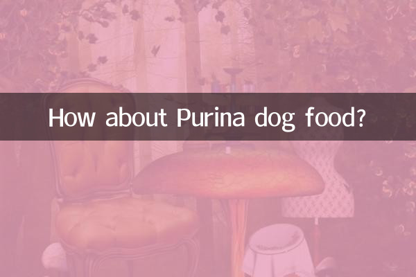 Wie wäre es mit Purina-Hundefutter?