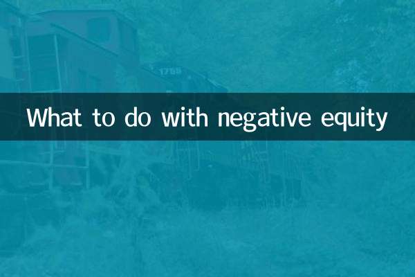 Qué hacer con el patrimonio negativo