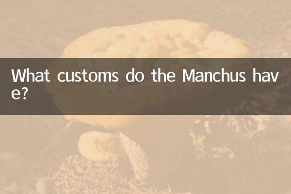 Quali usanze hanno i Manciù?