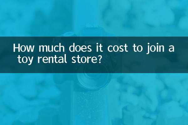How much does it cost to join a toy rental store?