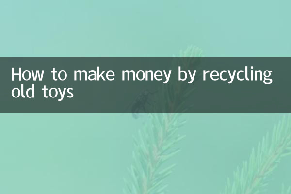 Wie man Geld verdient, indem man alte Spielzeuge recycelt
