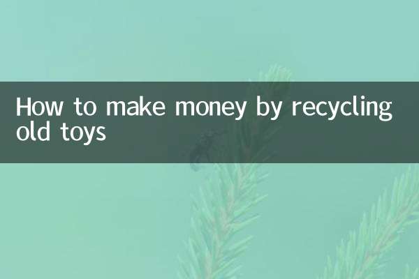 Wie man Geld verdient, indem man alte Spielzeuge recycelt