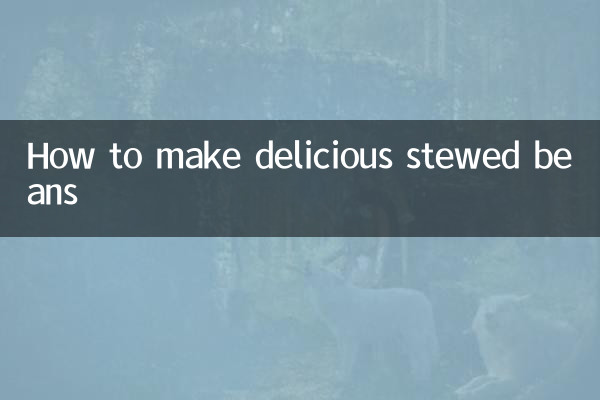Como fazer deliciosos feijões cozidos