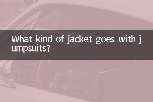 Welche Jacke passt zu Jumpsuits?