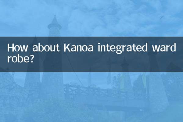 ماذا عن خزانة الملابس المتكاملة Kanoa؟