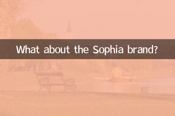 E il marchio Sophia?