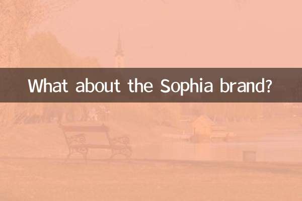 E il marchio Sophia?