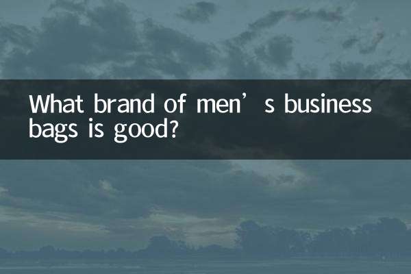 Какая марка мужских деловых сумок хороша?