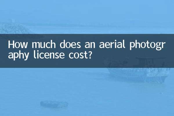Quanto costa una licenza di fotografia aerea?