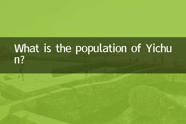 What is the population of Yichun?