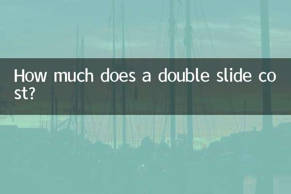 ¿Cuánto cuesta un tobogán doble?