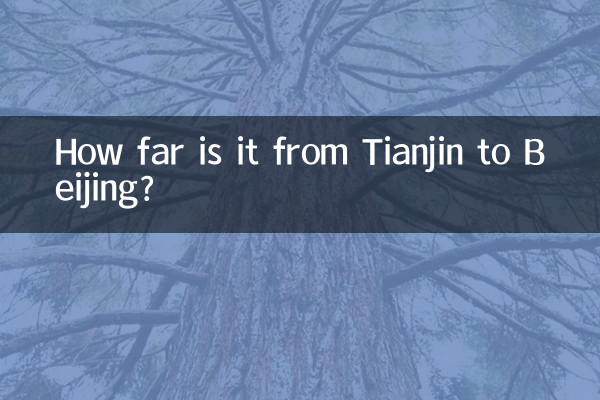 তিয়ানজিন থেকে বেইজিং এর দূরত্ব কত?