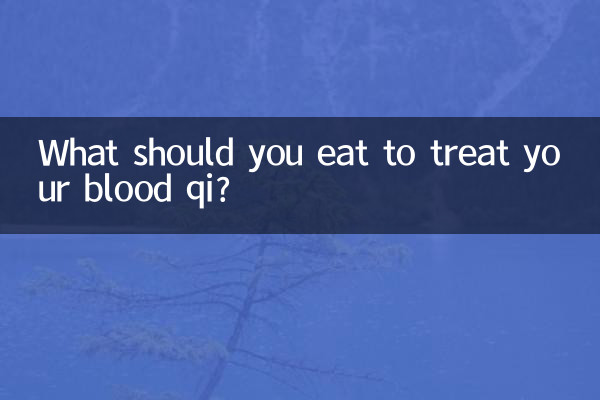 O que você deve comer para tratar o qi do sangue?