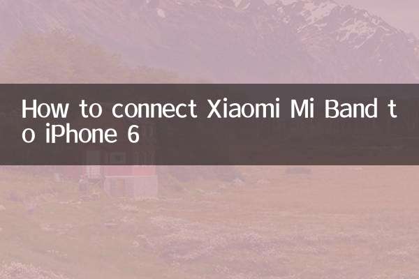 Cómo conectar Xiaomi Mi Band al iPhone 6