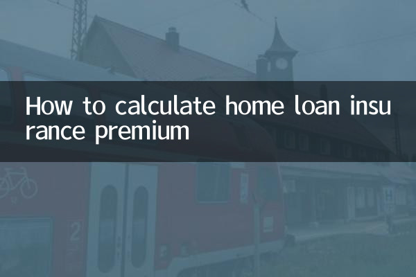 How to calculate home loan insurance premium