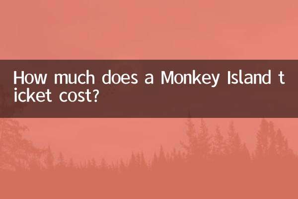 How much does a Monkey Island ticket cost?