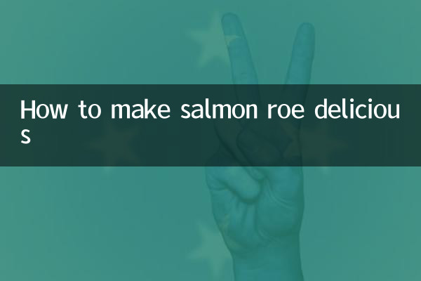 Como fazer ovas de salmão deliciosas