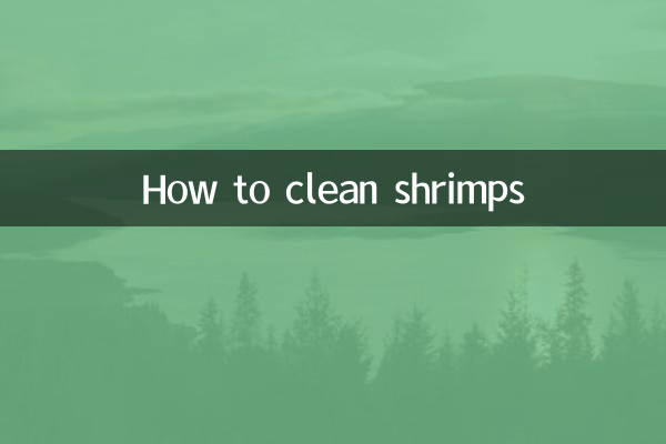Como limpar camarões