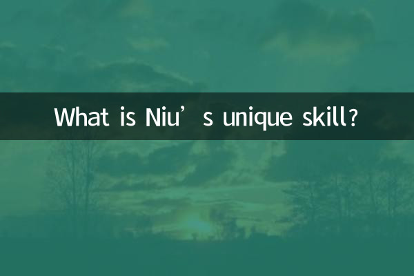 NIU کی انوکھی مہارت کیا ہے؟