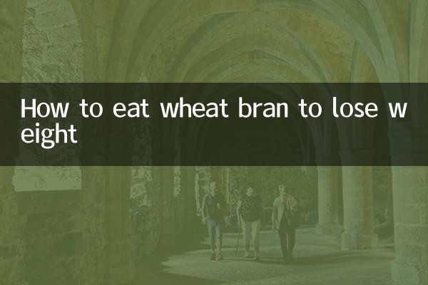 Come mangiare la crusca di frumento per perdere peso