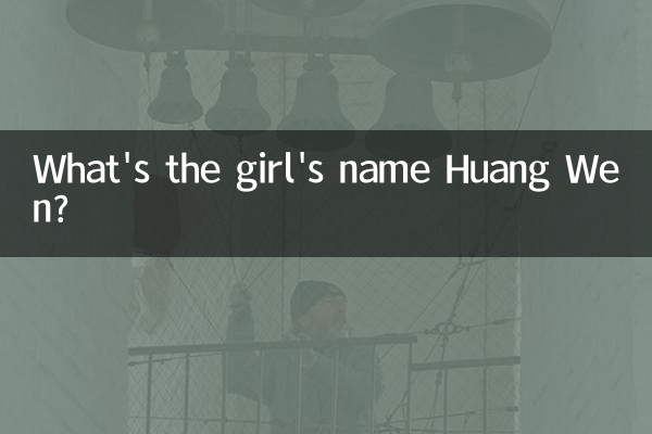 Come si chiama la ragazza Huang Wen?