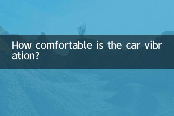 ¿Qué tan cómoda es la vibración del coche?
