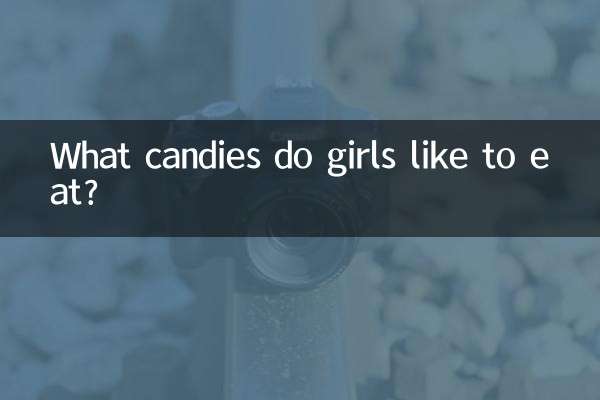 Quali caramelle piacciono alle ragazze?