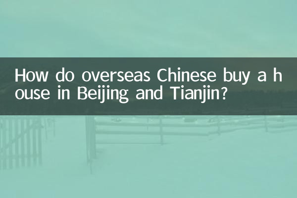 华侨怎么在北京天津买房
