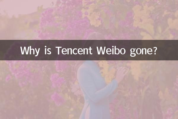 Why is Tencent Weibo gone?
