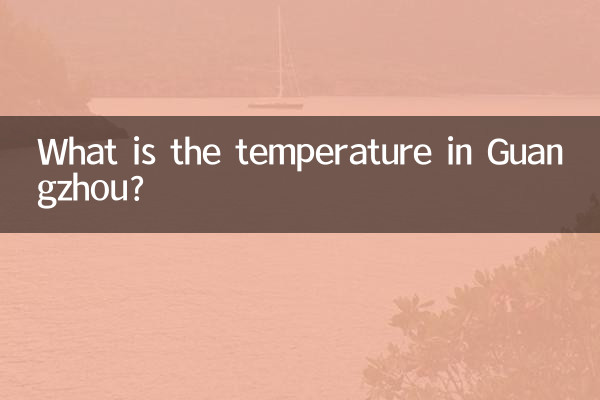 Какова температура в Гуанчжоу?