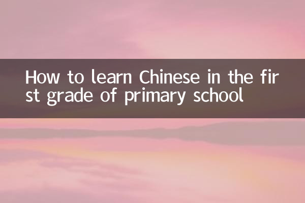 Comment apprendre le chinois en première année du primaire